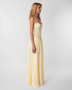 Faye dress in butter
